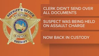 Guilford County Sheriff's Office explains how two inmates were released by mistake