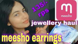 Meesho jewellery haul /jhumka earrings meesho haul instagram