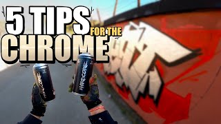 5 TIPS for SILVER-CHROME GRAFFITI | (unpopular opinion on famous cans brands)