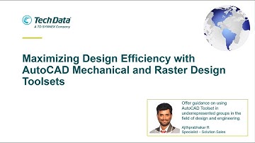 AutoCAD Mechanical and Raster Design Toolsets