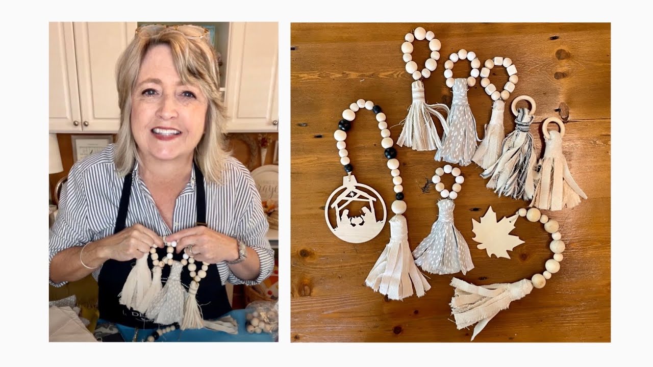 Duck Cloth Tassels for Napkin Rings, Book Stacks, Two-tiered trays, and LOTS MORE!!