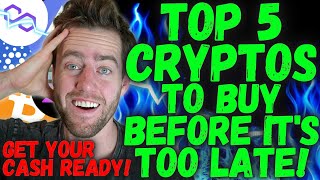 TOP 5 CRYPTO TO BUY NOW DURING THIS MARKET CRASH