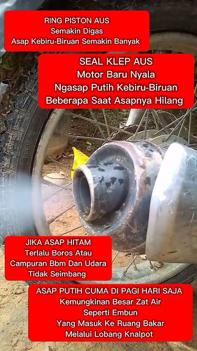 Motor Ngebul/Ngasap #Shorts#Otomotif#Engine