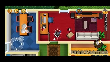 Robbery Bob walkthrough - Chapter 1 - level-2 #video #gameplay