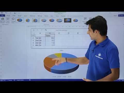 Video: How To Insert A Chart In Word