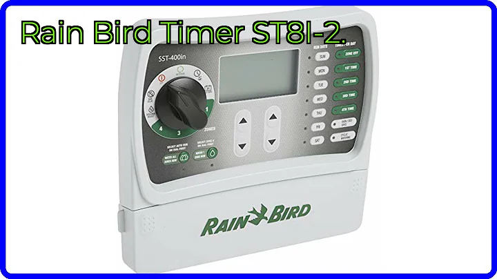 REVIEW (2025): Rain Bird Timer ST8I-2.. ESSENTIAL details.