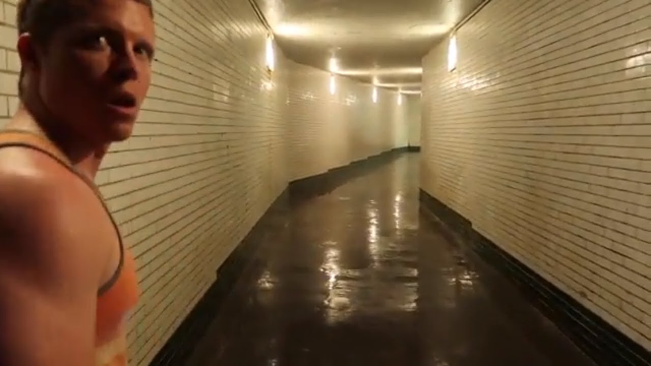 Sneaking Into The Abandoned Cleveland Underground Subway System Part 1 Youtube