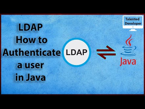 13. LDAP Java  : How to authenticate a user in Java