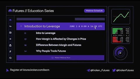 Introduction to Leverage - Live Webinar 1 of 4 - Kraken Futures Education Series