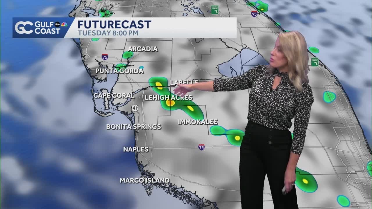 Scattered storms across the Gulf Coast as Tropical Storm Imelda ...
