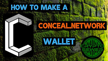 How To Make A Conceal.Network (CCX) Wallet