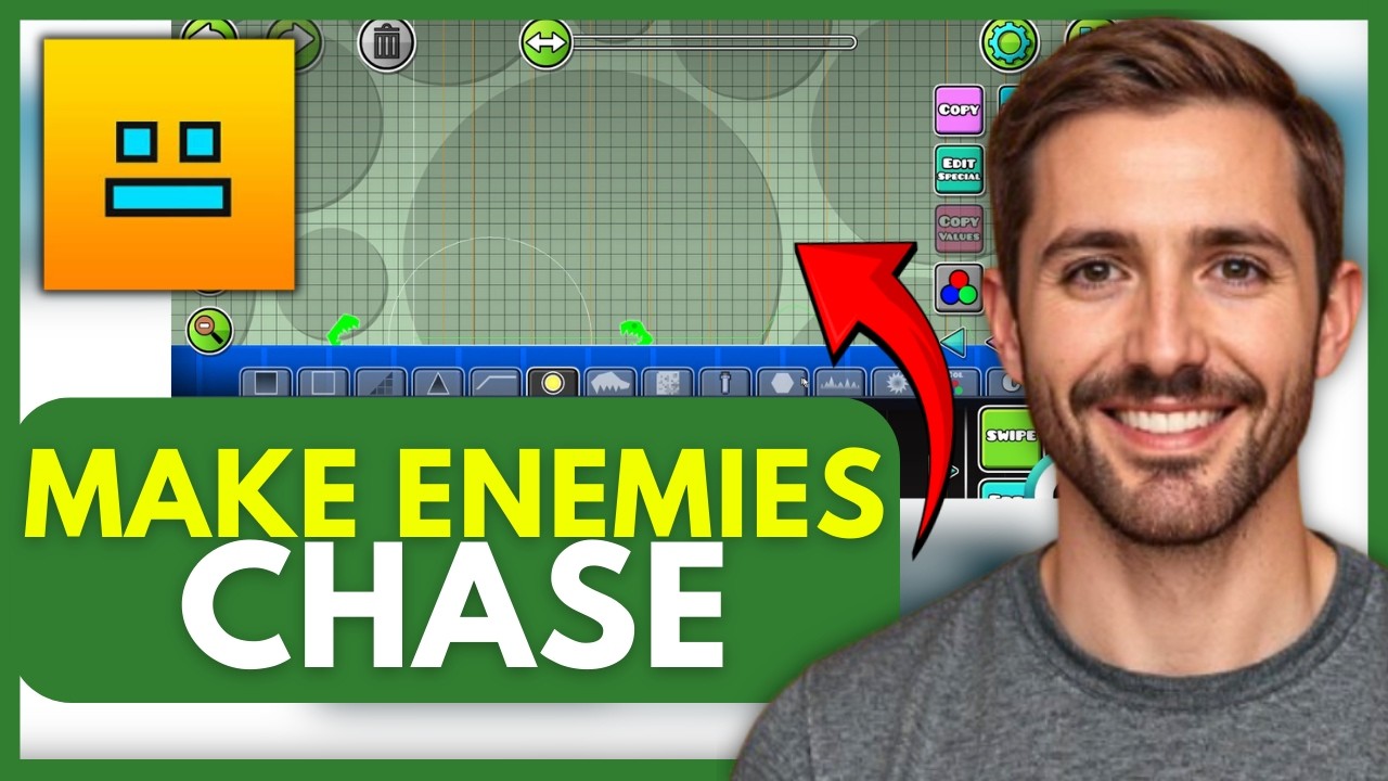 HOW to make ENEMIES chase the PLAYER in GEOMETRY DASH (EASY) 2026 - YouTube