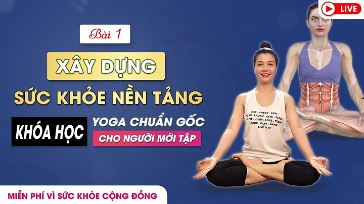 Hướng dẫn tập yoga tại nhà cho nữ