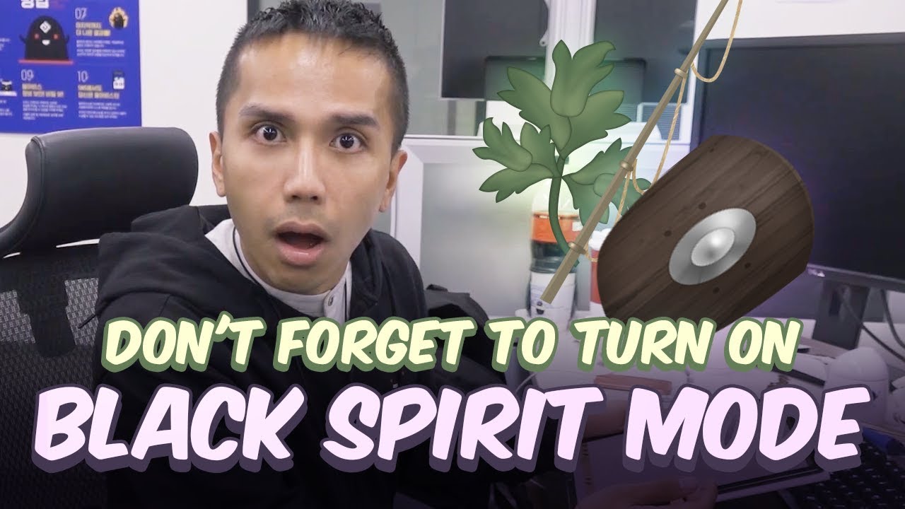 Don’t forget to turn on Black Spirit Mode [Black Desert Mobile]