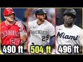 Los JONRONES Mas Largos Y Kilómetricos🔥Del 2022 En La MLB💪