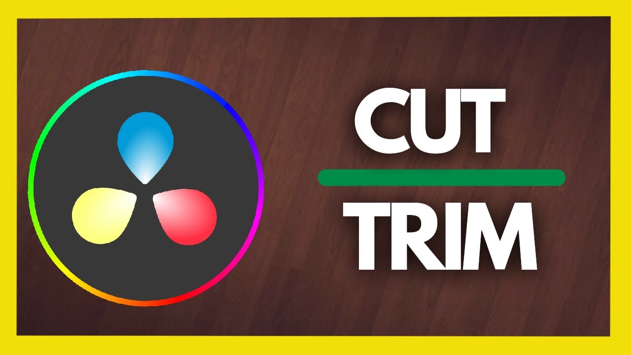How To CUT And TRIM Video IN Davinci Resolve YouTube How To CUT And TRIM Video IN Davinci Resolve YouTube