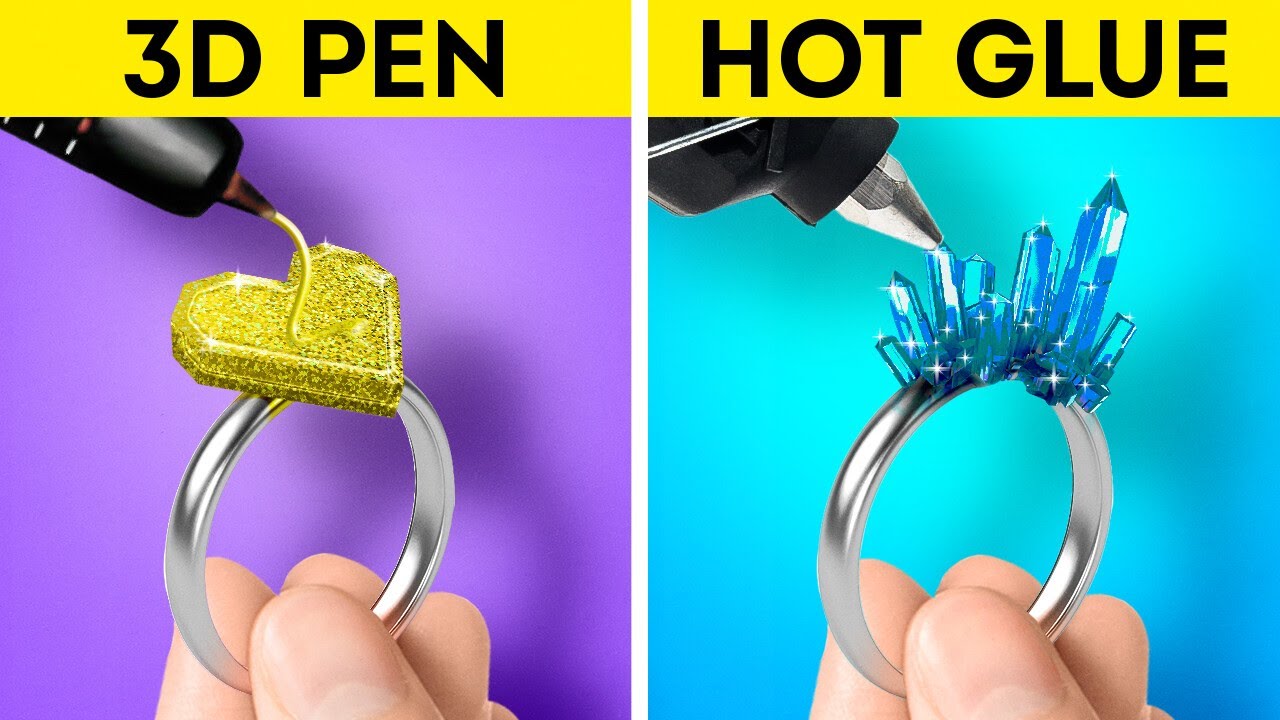 FANTASTIC 3D PEN AND GLUE GUN CRAFTS FOR EVERYONE - YouTube