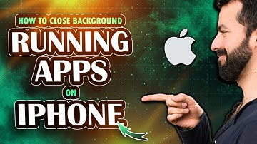 How To Close Background Running Apps On iPhone (2025)