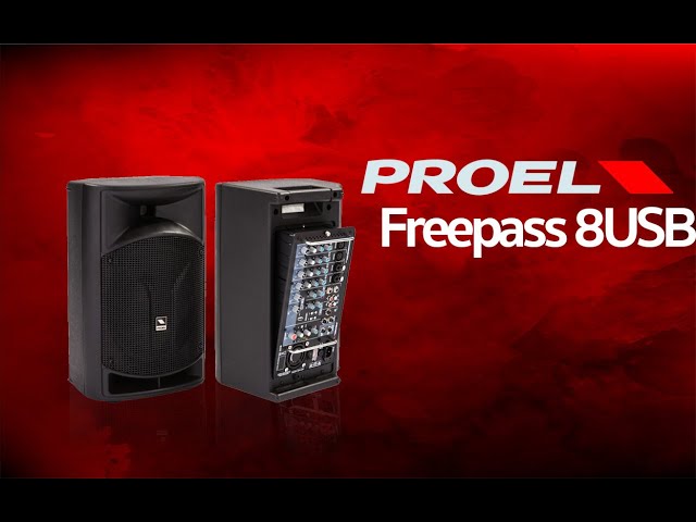 Портативний акустичний комплект PROEL FREEPASS8USB