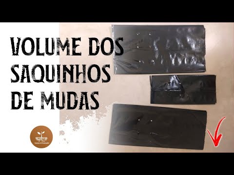 Vídeo: Sacos De Mudas: Características E Benefícios