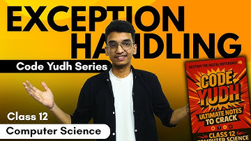Exception Handling in Python🔥 – Class 12 CS (Python) | Nitin Paliwal