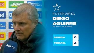 Interview with Head Coach Diego Aguirre | 2026 Clausura Tournament | Uruguayan AUF League | #AUFTV
