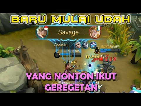 Kimmy Savage yang Nonton Ikut Geregetan | Mobile Legends Gameplay @KotakMasuk