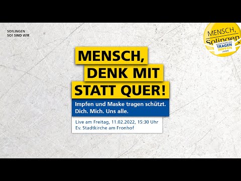 Mensch, denk mit statt quer!