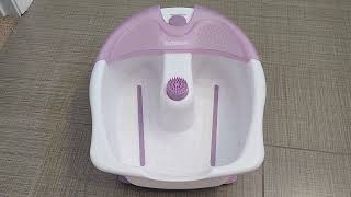 Conair Soothing Pedicure Foot Spa Bath with Soothing Vibration Massage Review