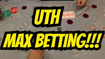 MAX BETTING at Ultimate Texas Hold 