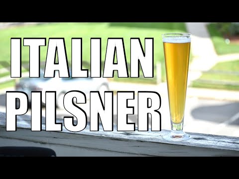 ITALIAN PILSNER: IT&rsquo;S NOT PERONI! | A HOPPY Modern Take on An Old Style | DRY HOPPING A Pilsner