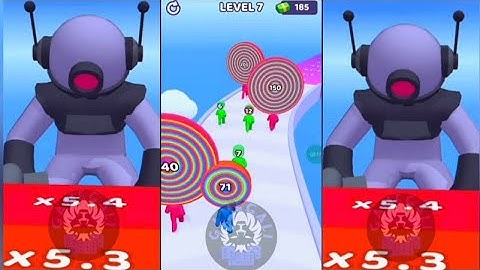 Layer Man 3D - ASMR Gameplay iOS, Android #fun #mobilegame #amogus #shortsfeed #shorts