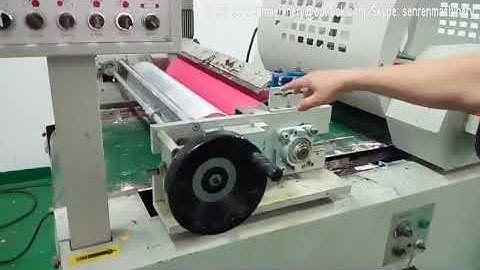 Tutorial video of Roller coater 2- Adjust coating roller