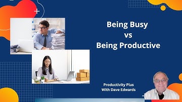 The Difference Between Being Productive and Being Busy