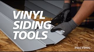 New Pactool Vinyl Siding Tools