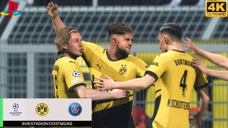 EA Sports® FC24 | Borussia Dortmund vs Paris Saint Germain | UEFA Champions League | PS5 4K Gameplay