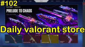 Daily valorant store - I got Recon Phantom (Day102)