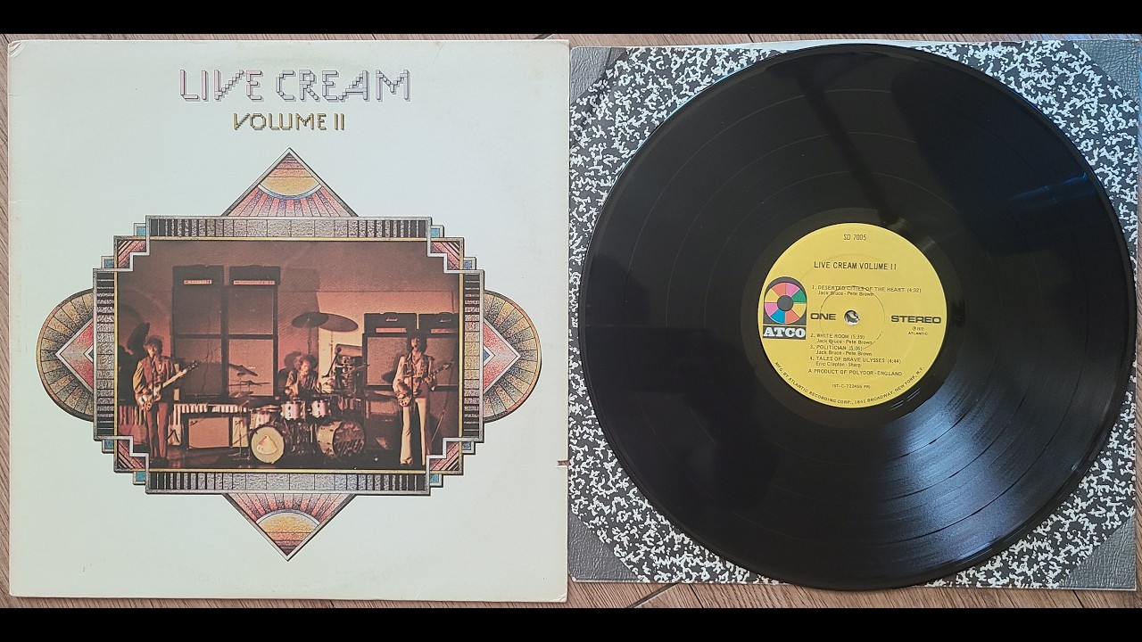 Cream - Live Cream Volume II (1972) - YouTube