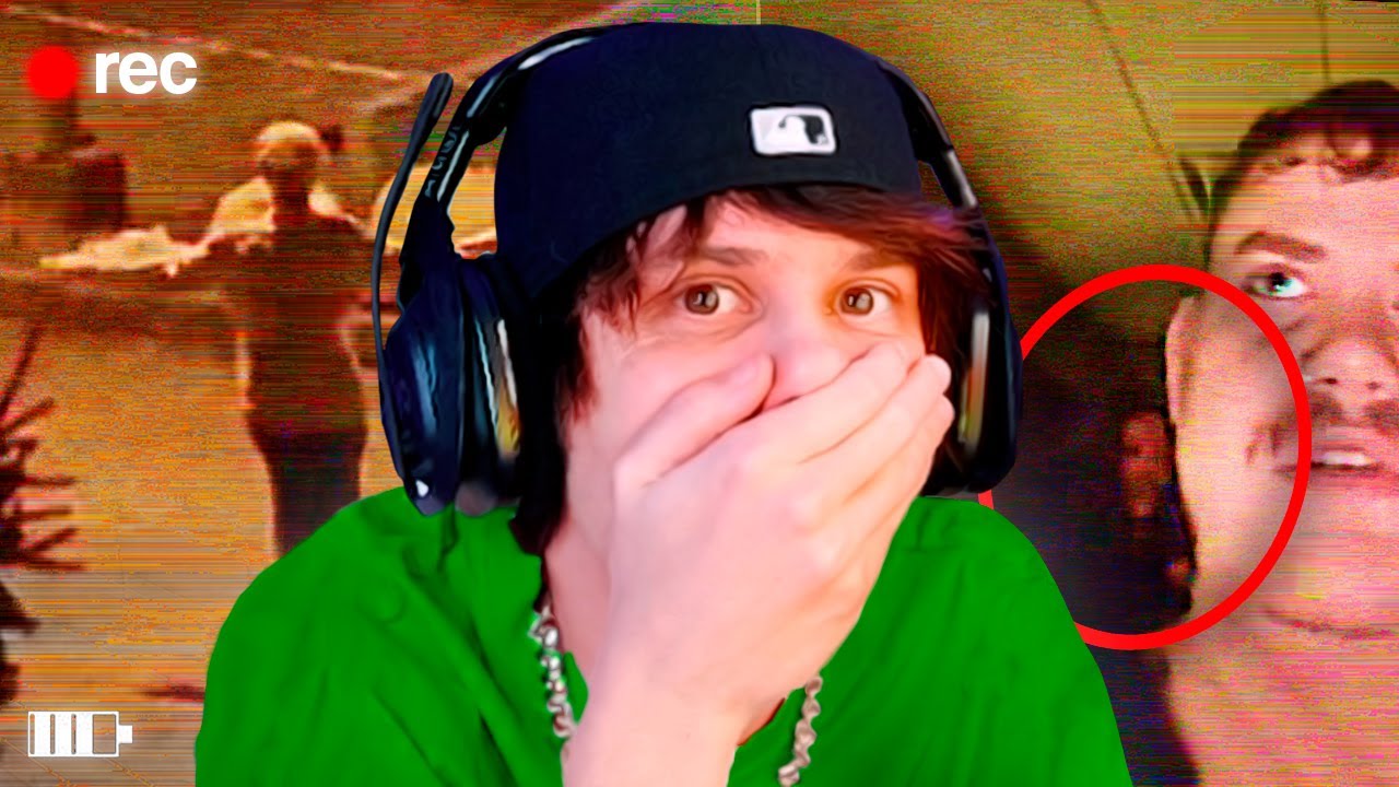 Rubius REACCIONA a VIDEOS de TERROR (Aliens, Fantasmas, Paranormal)
