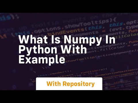 what is numpy