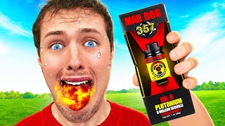 Eating The WORLDS HOTTEST HOT SAUCE  (do not try)