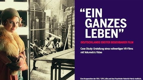 An Entire Lifetime - How to produce a Walkable Movie with Volumetric Video and