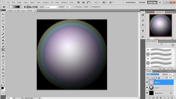 Making a rainbow sheen material for ZBrush in Photoshop