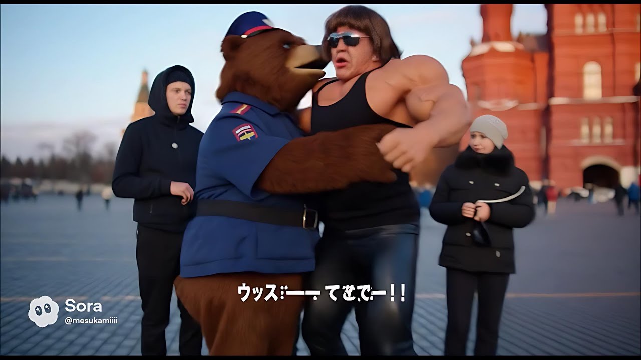 (コメ付き) 拓也さん達の世界旅行 (韓国・中国・ロシア編).sora2