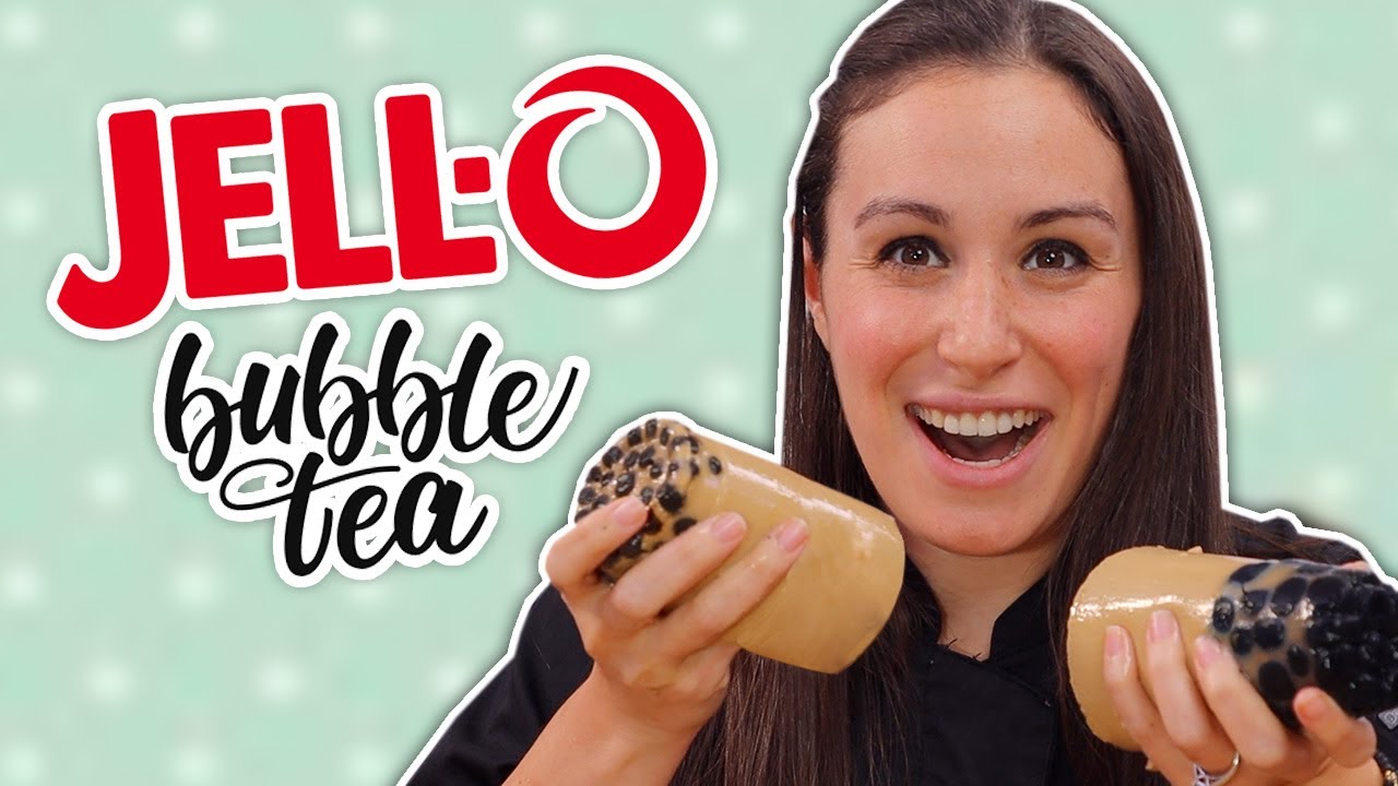 DIY Jello Bubble Tea // 3 Ways | HellthyJunkFood