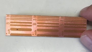 UV Exposure Unit Build (7): First Exposure Test (incl. Photoresist Development)