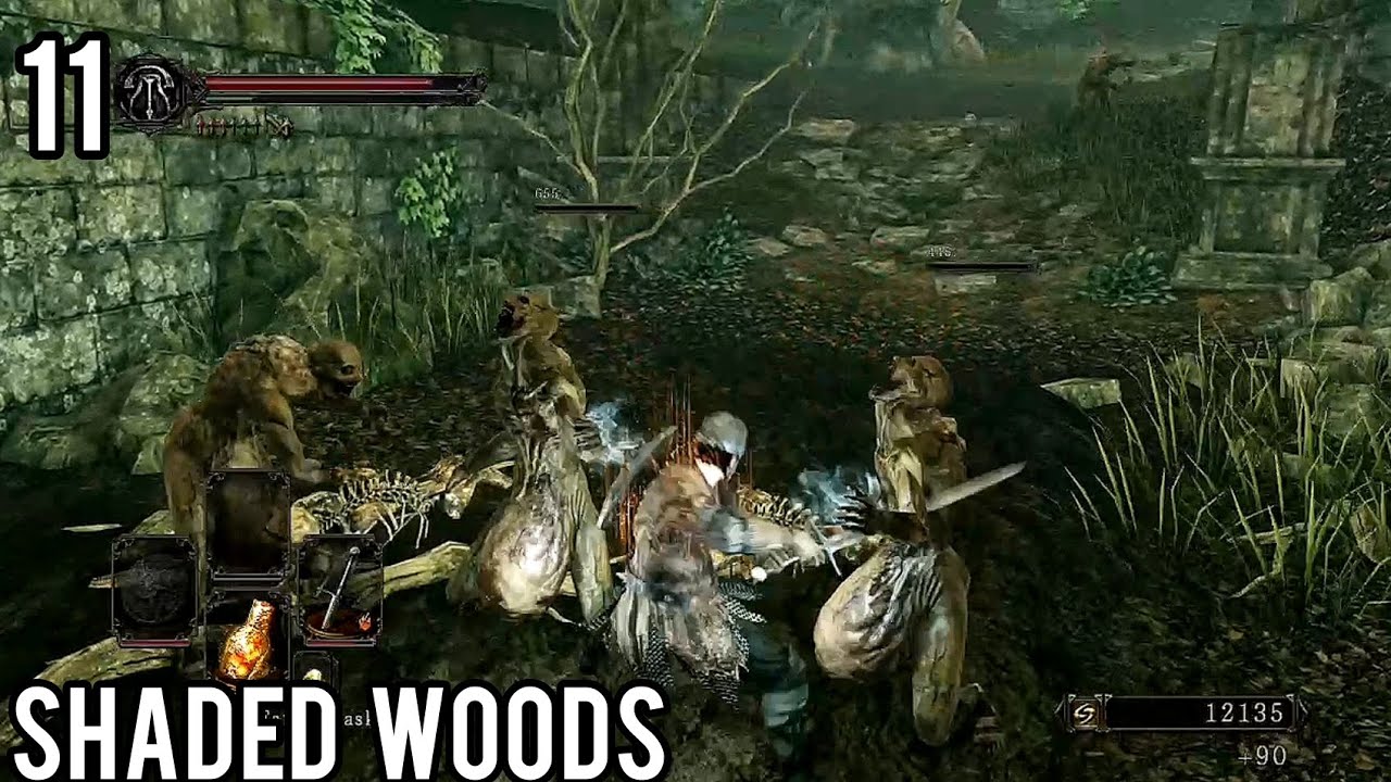 Dark Souls 2 Part 11 Shaded Woods Youtube 