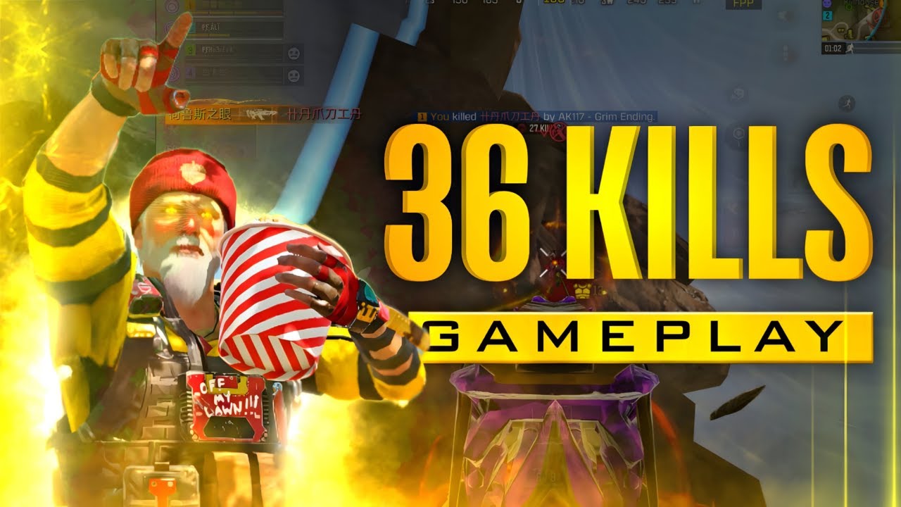INTENSE Gameplay 36 Kills | Call of Duty Mobile Battle Royale - YouTube