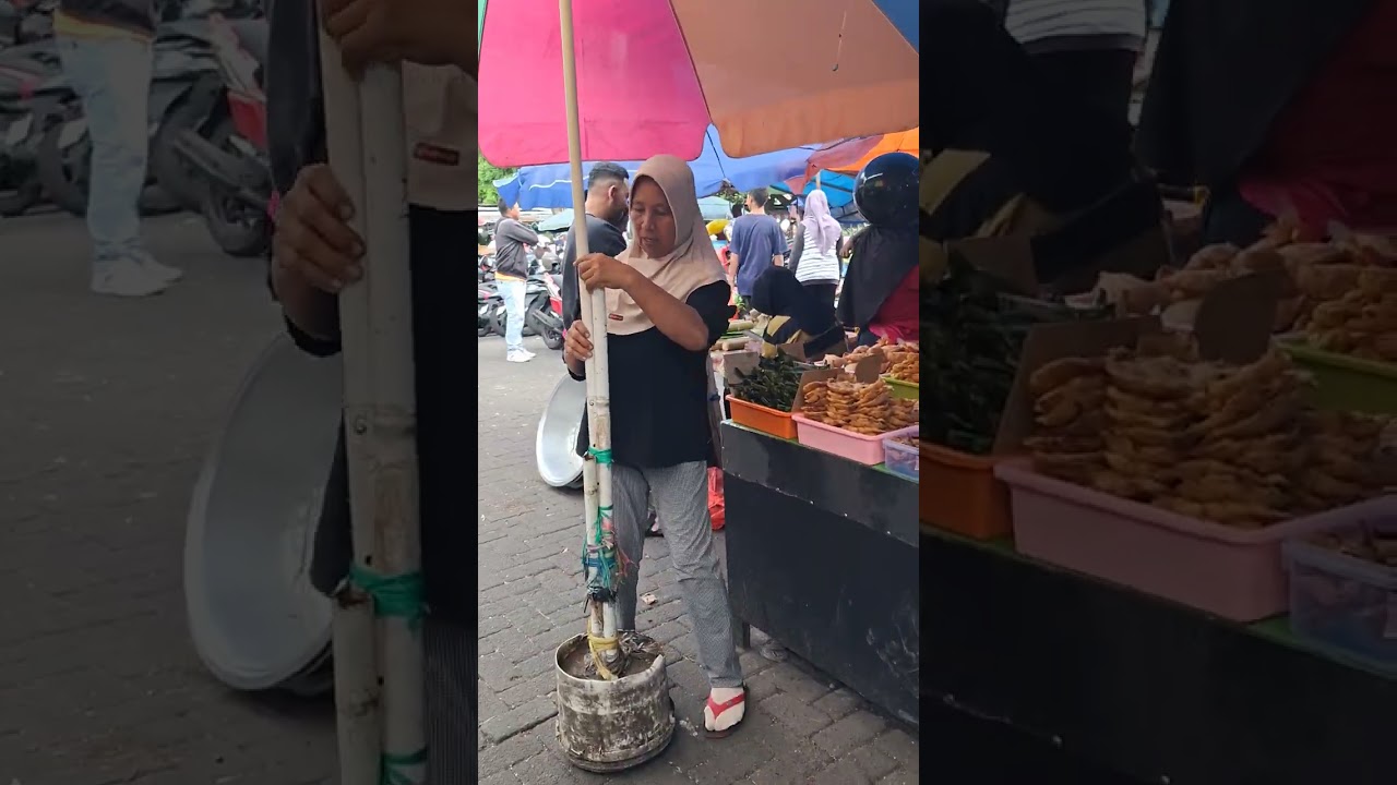 Belanja di pasar Barito Gamalama Ternate