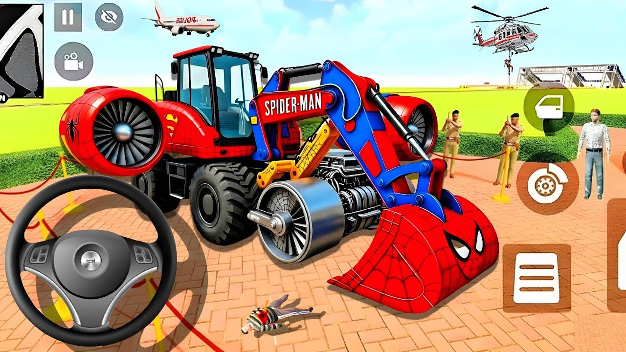 😘Indian Thift Auto Simulator🤩Indian Showroom Purchase🥰Modified Lexriy  spider man DumperAnd Bike😘Gme